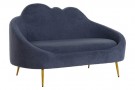 COUCH POLYESTER METAL 155X75X92 CLOUD BORREGUITO thumbnail