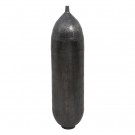 Vase svart aluminium 33x33x120 thumbnail