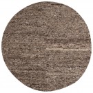 WOOOD EFIA RUG WOOL BROWN MELANGE Ø200CM thumbnail
