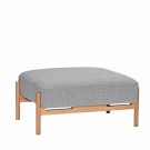 Hübsch Moment Pouffe Grey  thumbnail