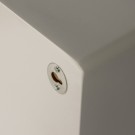 WOOOD Noam veggdekor halvrund trestøv 15x35x24cm thumbnail
