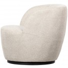 WOOOD SERRA SVINGSTOL I STOFFMIX,  OFFWHITE -FARGET thumbnail