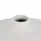 VASE WHITE CERAMIC DECORATION 26 X 26 X 16 CM thumbnail