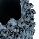 VASE BLUE CERAMIC DECORATION 30 X 30 X 27 CM thumbnail
