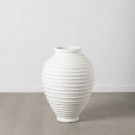 VASE WHITE FIBER CEMENT DECORATION 58 X 58 X 80 CM thumbnail