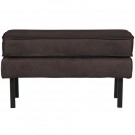 WOOOD RODEO HOCKER ON LEGS BLACK thumbnail