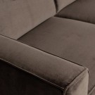 WOOOD STATEMENT 3-SEATER 230 CM VELVET WARM GREEN thumbnail