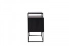 Kingsport skap 45 x 80 x 120 svart thumbnail