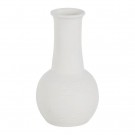 Vase hvit keramikk, håndlaget 16x16x30 thumbnail