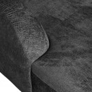 WOOOD SLOPING CORNER SOFA LEFT STRUCTURE VELVET MOUNTAIN thumbnail