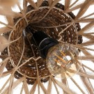 Taklampe natur 80x80x62 thumbnail