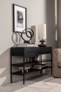 DAWSON SIDE TABLE BLACK 145X35X78 CM thumbnail