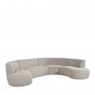 TRENDCOLLECTION FLORENCE U SOFA NATURAL BOUCLE thumbnail