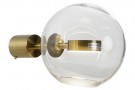 VEGGLAMPE I GLASS  / METAL 20X25X20 BALL GOLDEN thumbnail