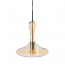 CEILING LAMP CARAMEL METAL-GLASS 33 X 33 X 39,50 CM thumbnail