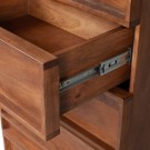 WOOOD FORREST CHEST OF 5 DRAWERS MANGO WOOD NATURAL thumbnail