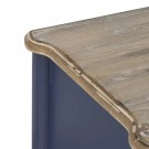 AUXILIARY FURNITURE BLUE WOOD 80 X 45 X 60 CM thumbnail