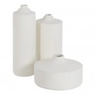 VASE WHITE CERAMIC DECORATION 26 X 26 X 16 CM thumbnail