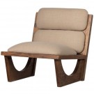 WOOOD OPULENT ARMCHAIR BOUCLÉ/WOOD NATURA thumbnail