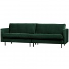 BePureHome RODEO CLASSIC SOFA 3-SEATER VELVET GREEN FOREST thumbnail