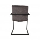 MILO DINING CHAIR ANTRACIT VELOUR thumbnail