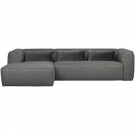 WOOOD BEAN CORNER SOFA INCL. CUSHIONS MID GREY thumbnail