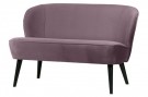 WOOOD SARA SMALL SOFA VELVET WARM LILAC thumbnail
