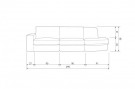 Vtwonen FAMILY 2,5-SEATER SOFA ROUNDED RIGHT GREEN thumbnail