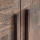Garderobeskap brun mindi tre 110x45x180 thumbnail