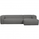 WOOOD BEAN CORNER SOFA RIGHT INCL. CUSHIONS MID GREY thumbnail