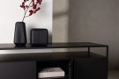 Kingsport skap 45 x 80 x 120 svart thumbnail