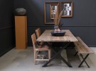 Poovar Dining Table in Recycled Wood thumbnail