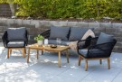 Chania Sofagruppe Natur Svart thumbnail