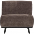 WOOOD STATEMENT 1-SEATER ELEMENT FLAT RIB TAUPE thumbnail