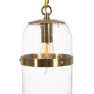 CEILING LAMP GOLD METAL / GLASS LIGHTING 13 X 13 X 30 CM thumbnail