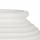 VASE WHITE FIBER CEMENT DECORATION 58 X 58 X 80 CM thumbnail