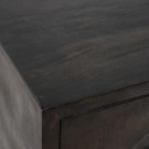 Stue - garderobe brunt tre/metall 89x40x110 thumbnail