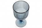 6 GLASS 9X9X17 325ML, GRATED BLUE thumbnail