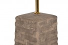 FLOOR LAMP CERAMIC LINEN 25X25X165 LA-217695 thumbnail