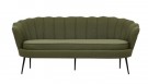 Calais 3-seter sofa grønn thumbnail