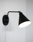 Vegglampe, HDGame, Svart thumbnail