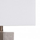 Bordlampe grått-gull metall-marbel 38x25x64 thumbnail