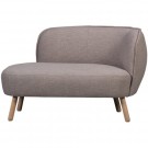 WOOOD HAZEL SMALL SOFA RIGHT GREIGE thumbnail