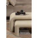 WOOOD SET OF 2 - STANI COFFEE TABLES FIBER CLAY NATURAL thumbnail