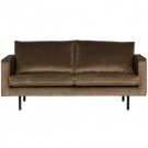 WOOOD RODEO SOFA 2,5 SEATER VELVET RUST thumbnail
