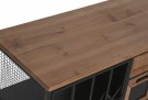 HALDEN Sjenk eller til garderoben m/ trinser 122X37X58,5  thumbnail