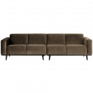 WOOOD STATEMENT 4-SEATER 280 CM VELVET TAUPE thumbnail