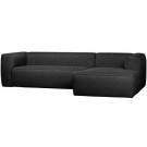 WOOOD BEAN CORNER SOFA RIGHT INCL. CUSHIONS DARK GREY thumbnail