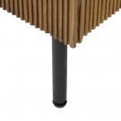 Skjenk brun/svart, marmor/tre 160x40x87 thumbnail