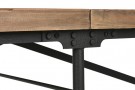 TABLE WOOD METAL 300X100X78 BROWN thumbnail
